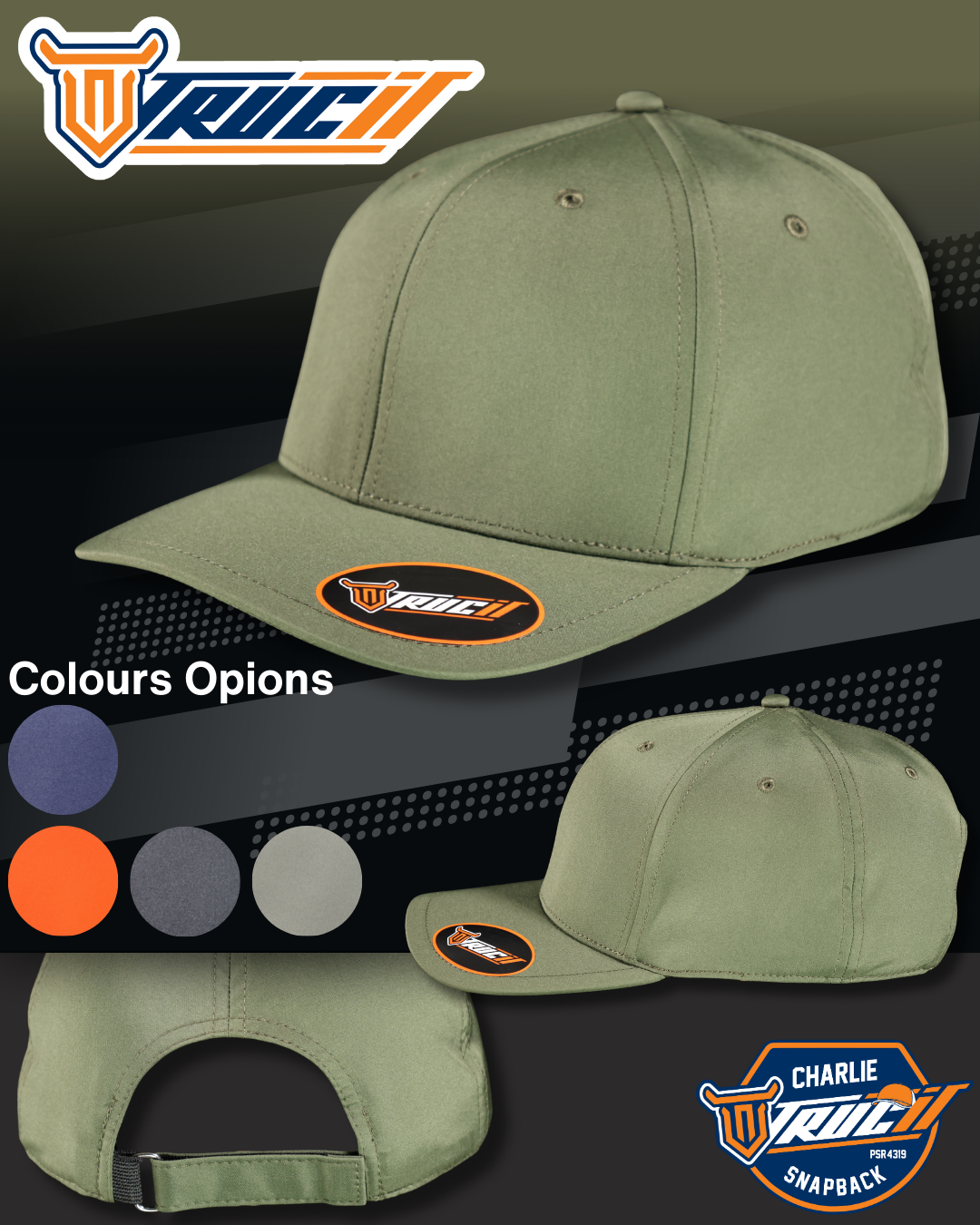 PSR4319 CHARLIE SNAPBACK