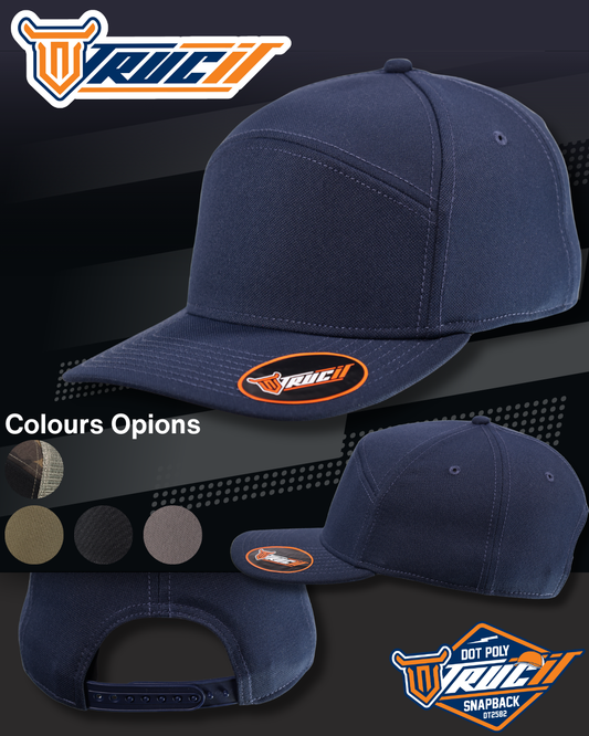 DT2582 DOT POLY SNAPBACK