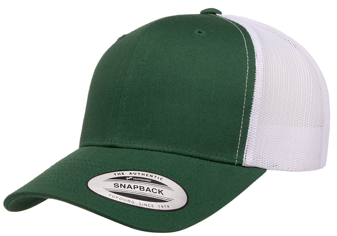 6606T YP CLASSICS® RETRO TRUCKER CAP – 2-TONE