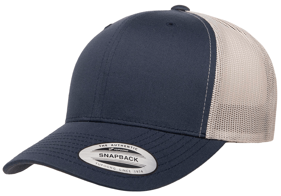 6606T YP CLASSICS® RETRO TRUCKER CAP – 2-TONE