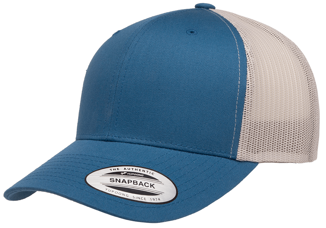 6606T YP CLASSICS® RETRO TRUCKER CAP – 2-TONE