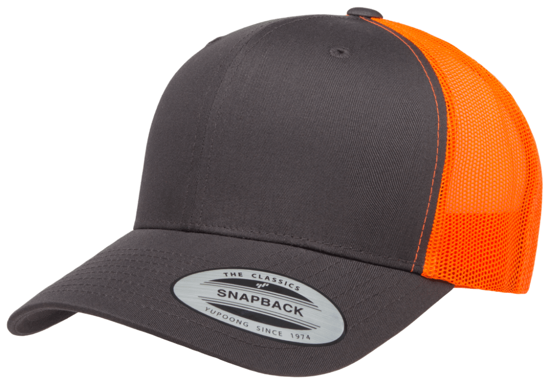 6606T YP CLASSICS® RETRO TRUCKER CAP – 2-TONE