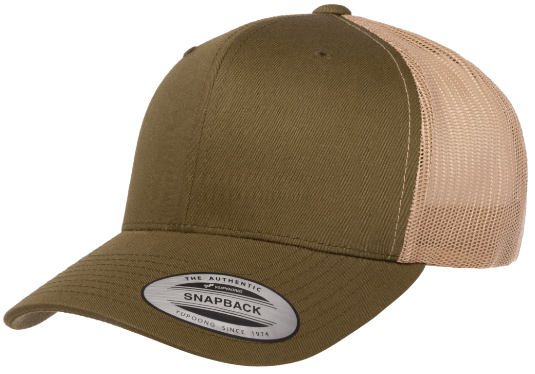 6606T YP CLASSICS® RETRO TRUCKER CAP – 2-TONE