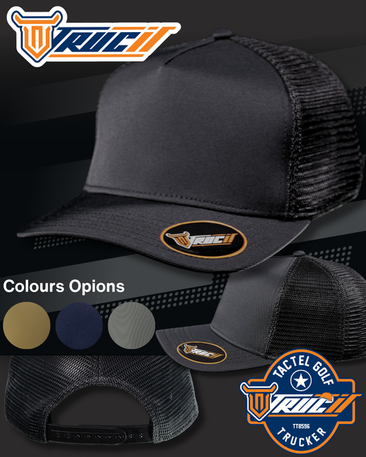 TT8596 TACTEL GOLF TRUCKER SNAPBACK
