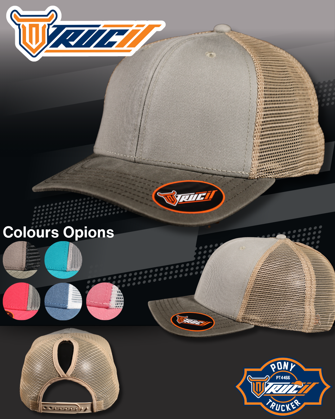 PT4466 PONY TRUCKER SNAPBACK