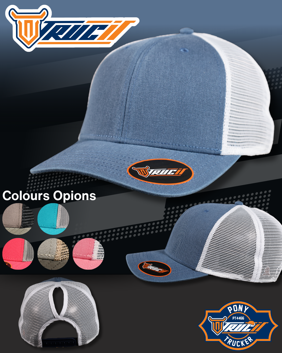 PT4466 PONY TRUCKER SNAPBACK