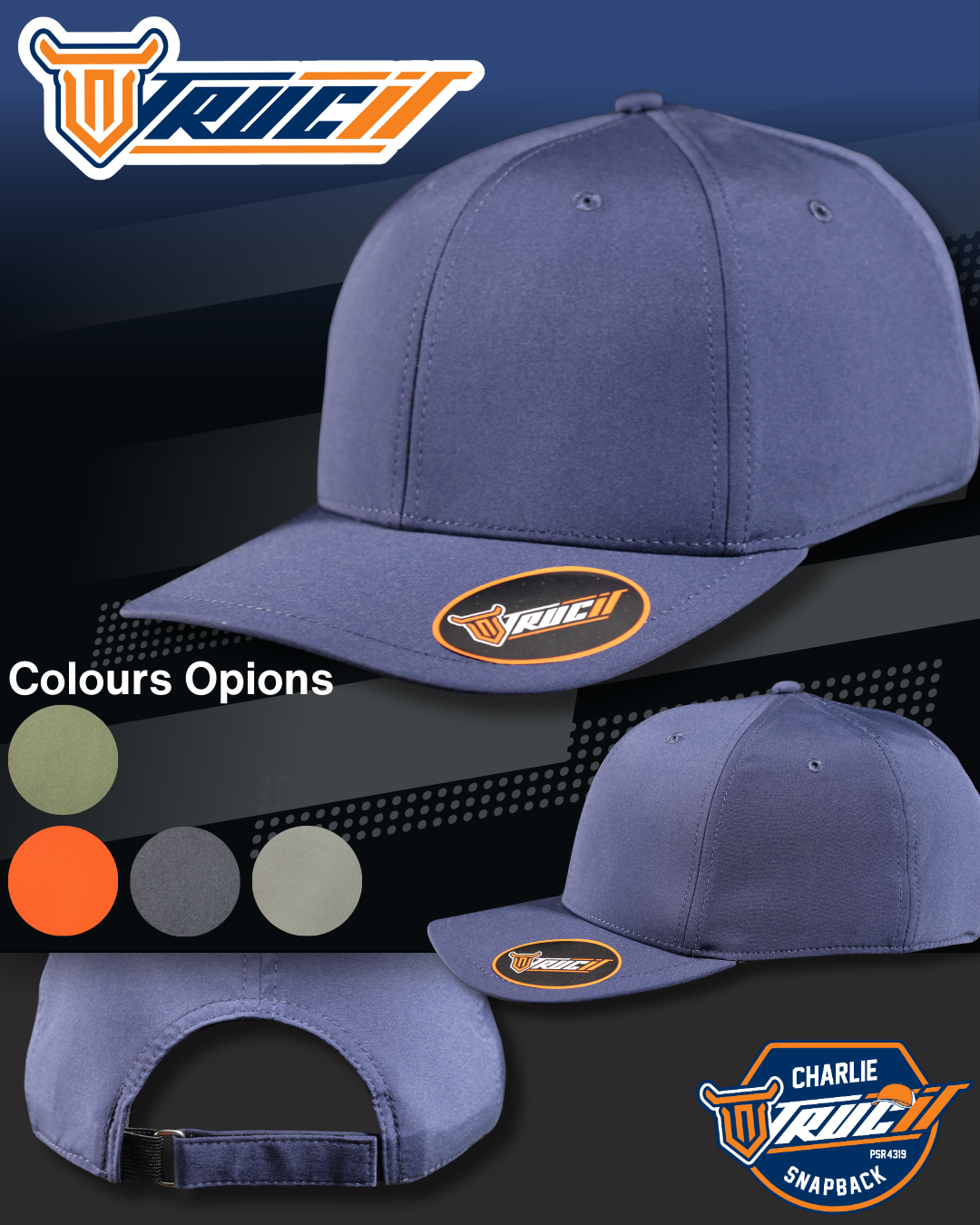 PSR4319 CHARLIE SNAPBACK