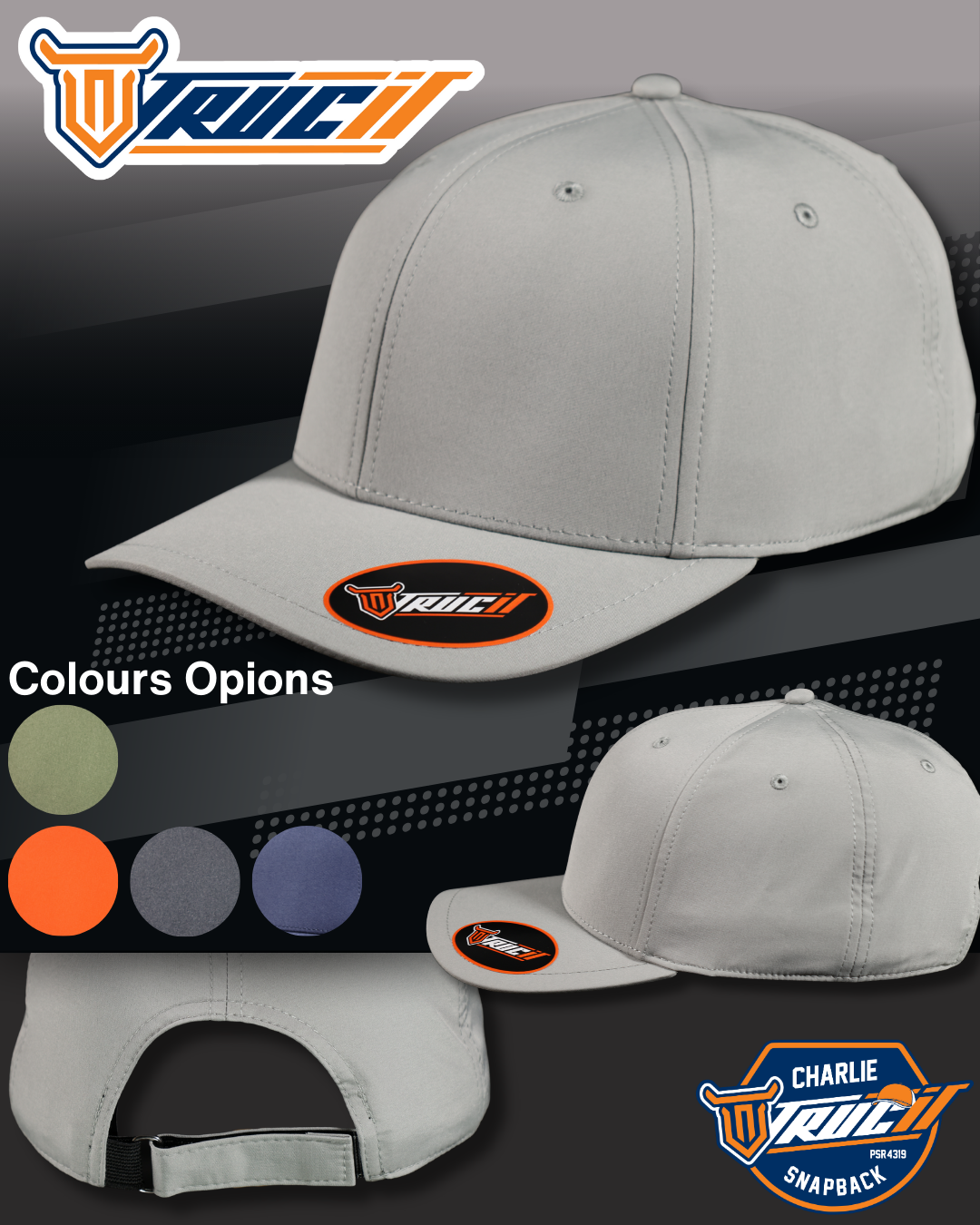 PSR4319 CHARLIE SNAPBACK