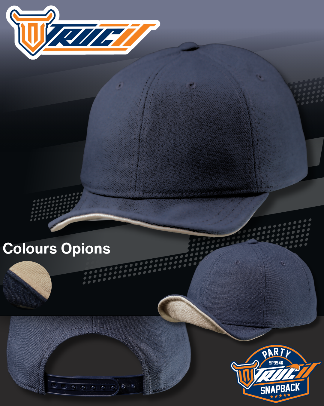 SP3946 PARTY SNAPBACK